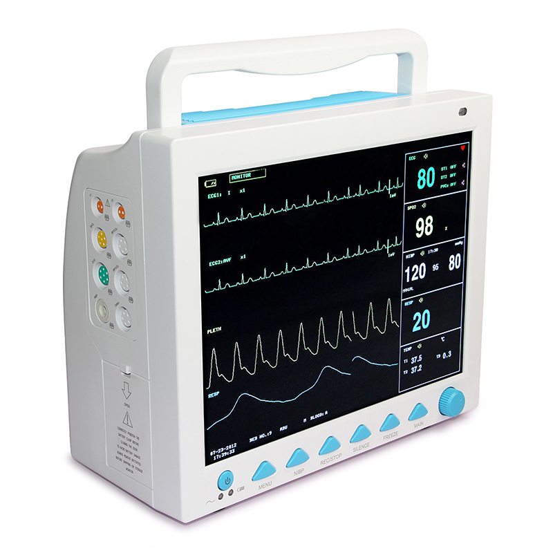 Monitor veterinario multiparamétrico portátil de 12,1 pulgadas CMS8000VET