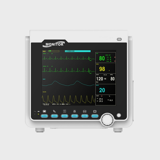 Monitor veterinario multiparamétrico portátil de pantalla grande de 8 pulgadas CMS6000VET