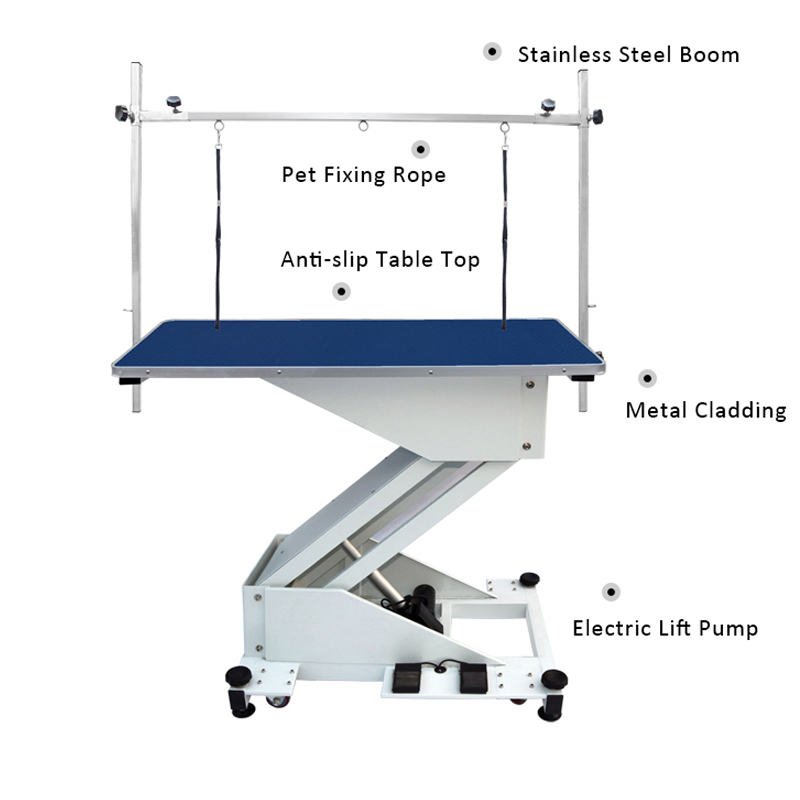 Mesa de aseo hidráulica con elevación Z ajustable N-113